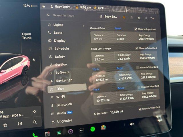 used 2023 Tesla Model 3 car, priced at $27,950