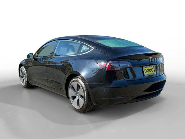 used 2023 Tesla Model 3 car, priced at $27,950