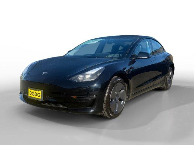 used 2023 Tesla Model 3 car, priced at $27,950