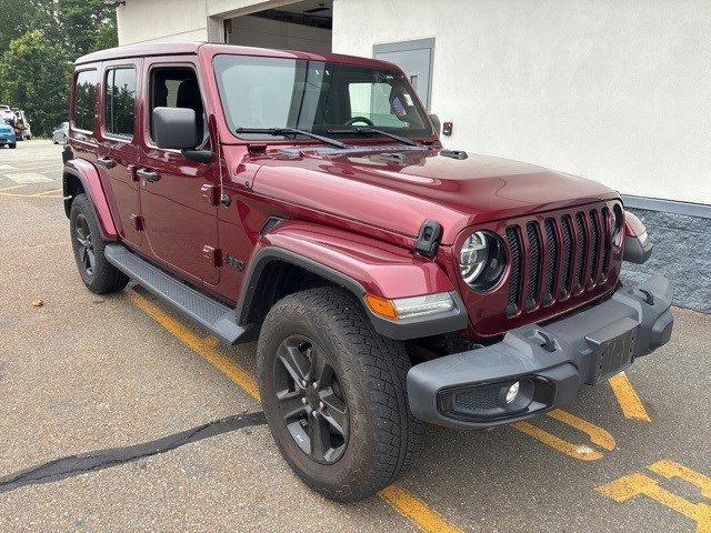 used 2021 Jeep Wrangler Unlimited car, priced at $38,490