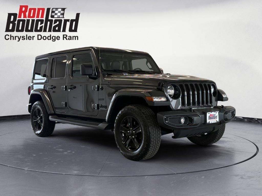 used 2021 Jeep Wrangler Unlimited car, priced at $34,993