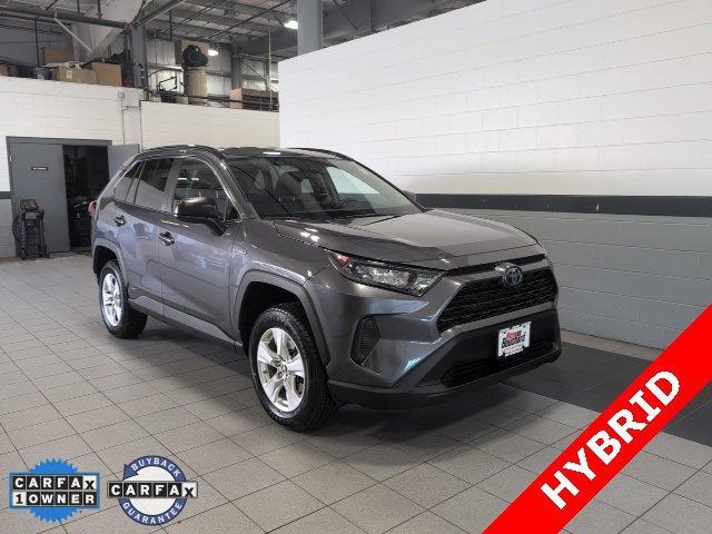 used 2021 Toyota RAV4 Hybrid car, priced at $27,357