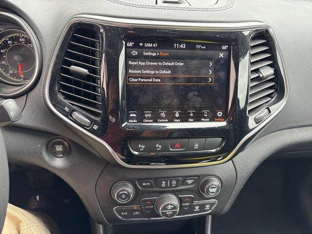 used 2021 Jeep Cherokee car, priced at $25,490