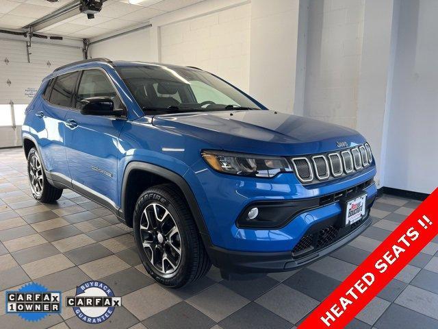 used 2022 Jeep Compass car, priced at $22,693