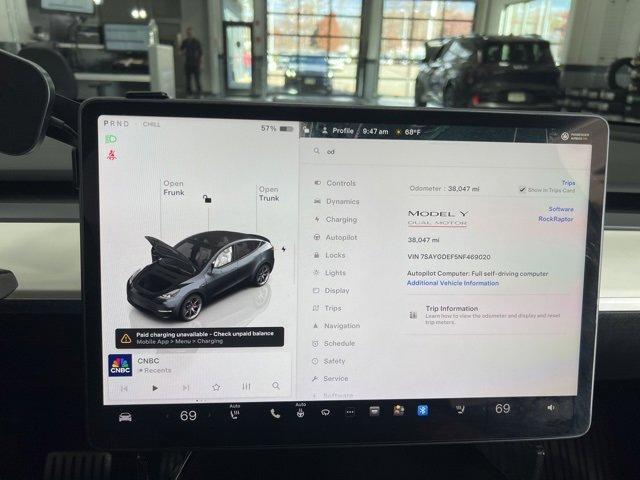 used 2022 Tesla Model Y car, priced at $32,891