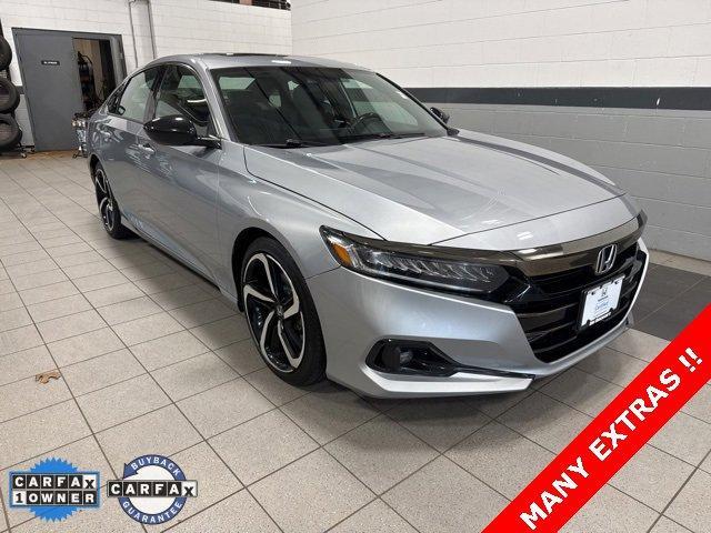 used 2022 Honda Accord car, priced at $25,492