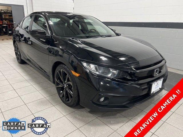 used 2019 Honda Civic car, priced at $18,292