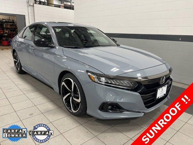 used 2021 Honda Accord car, priced at $26,691