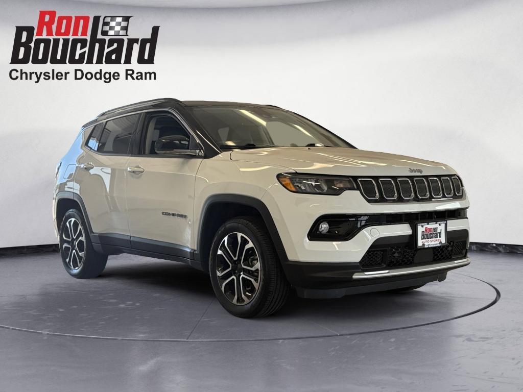 used 2022 Jeep Compass car, priced at $25,494