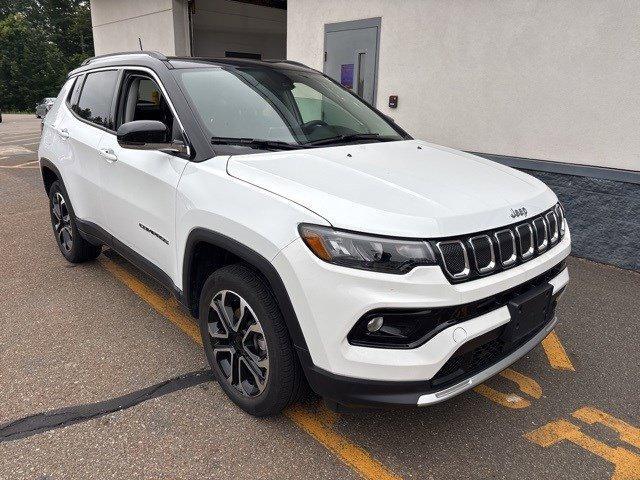 used 2022 Jeep Compass car, priced at $26,990