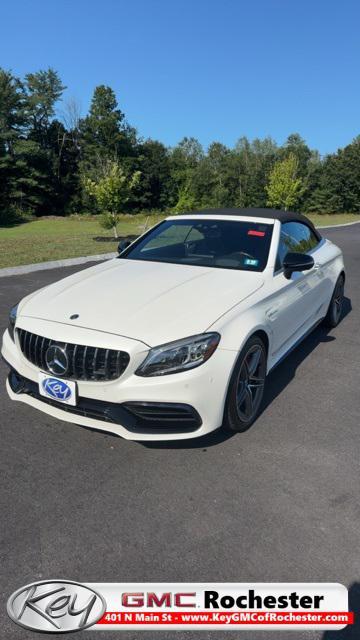 used 2021 Mercedes-Benz AMG C 63 car, priced at $59,591