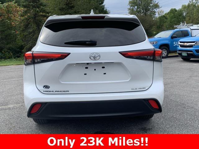 used 2023 Toyota Highlander car, priced at $39,999