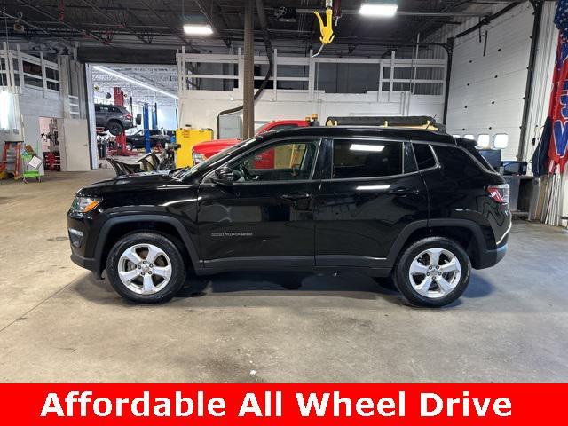 used 2021 Jeep Compass car, priced at $18,499