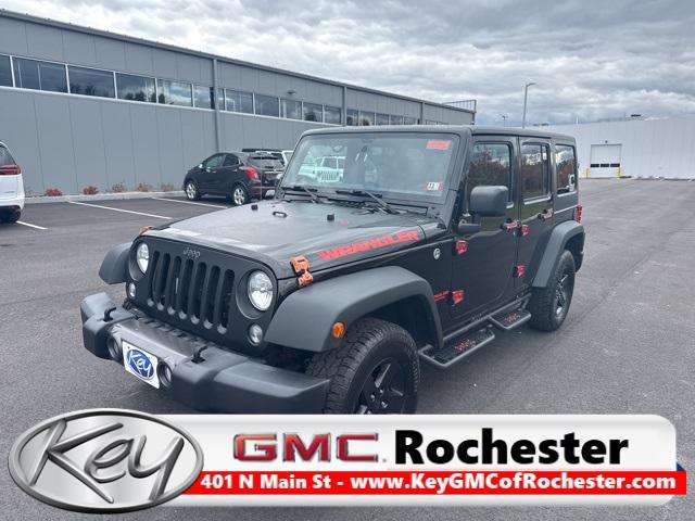 used 2017 Jeep Wrangler car, priced at $21,999