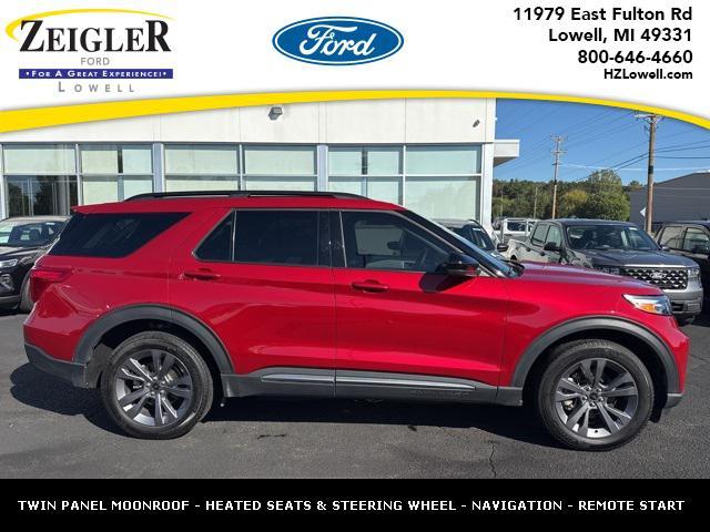 used 2024 Ford Explorer car, priced at $38,995