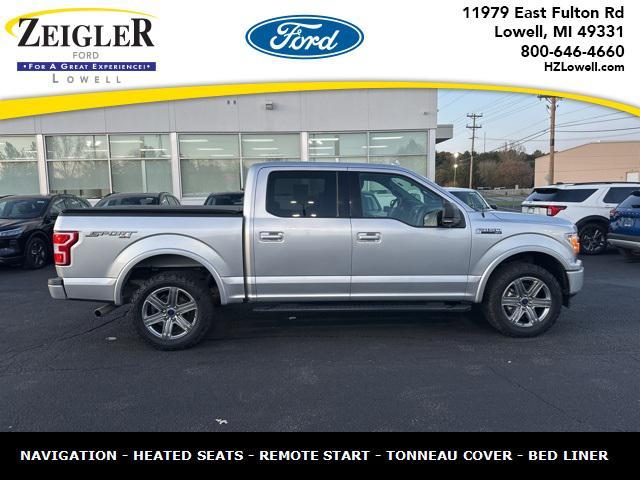 used 2018 Ford F-150 car, priced at $21,995