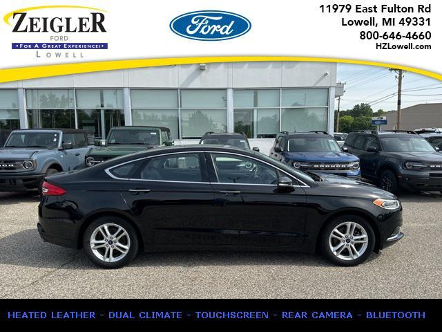 used 2018 Ford Fusion car, priced at $16,691