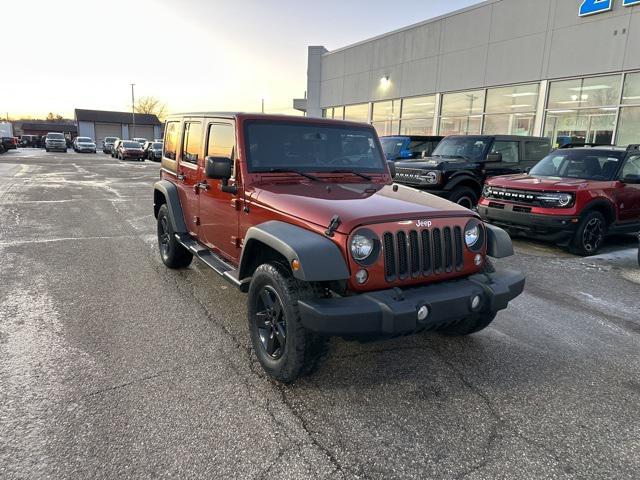 used 2014 Jeep Wrangler Unlimited car, priced at $14,995