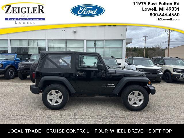 used 2010 Jeep Wrangler car, priced at $14,995