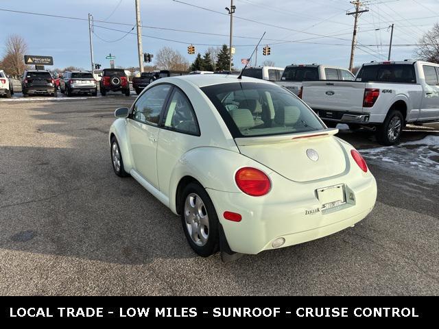 used 2002 Volkswagen New Beetle car, priced at $5,995