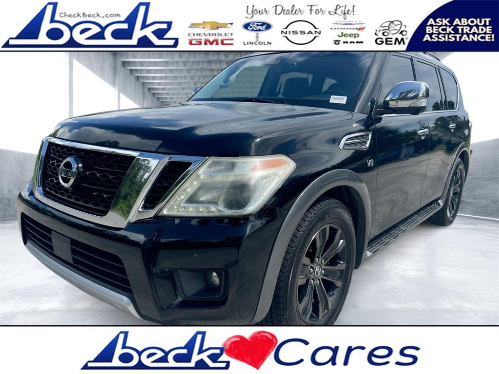 used 2017 Nissan Armada car, priced at $14,995