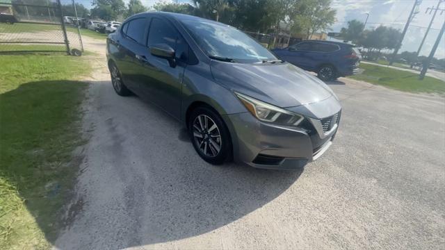 used 2021 Nissan Versa car, priced at $15,995