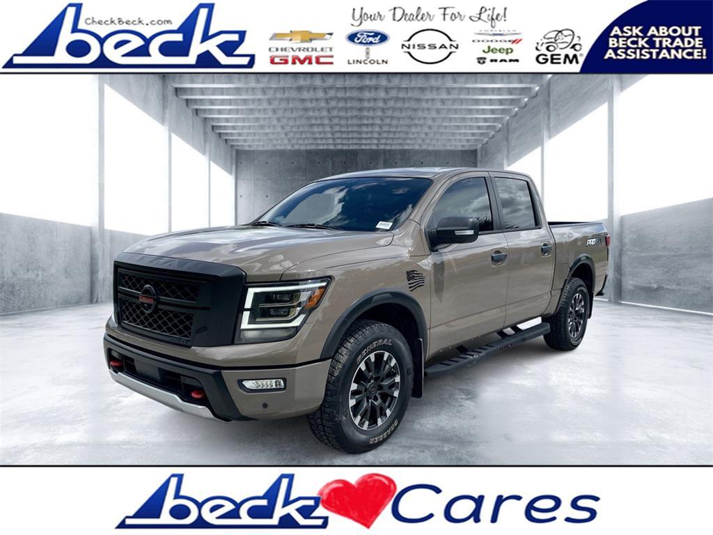 used 2022 Nissan Titan car, priced at $44,744