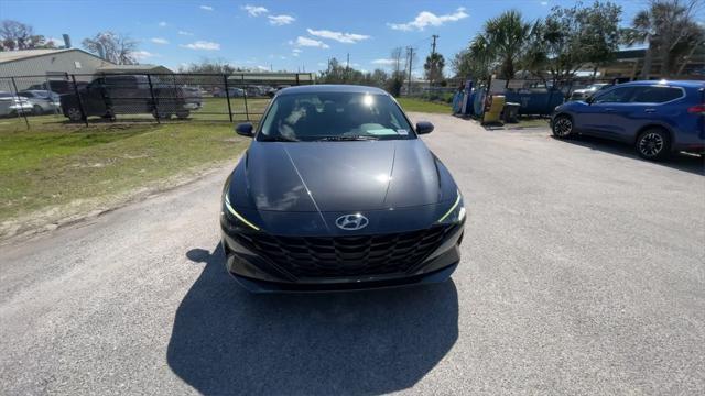 used 2021 Hyundai Elantra car, priced at $16,833