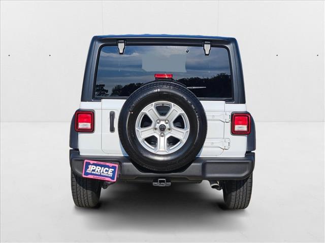 used 2022 Jeep Wrangler Unlimited car, priced at $28,492