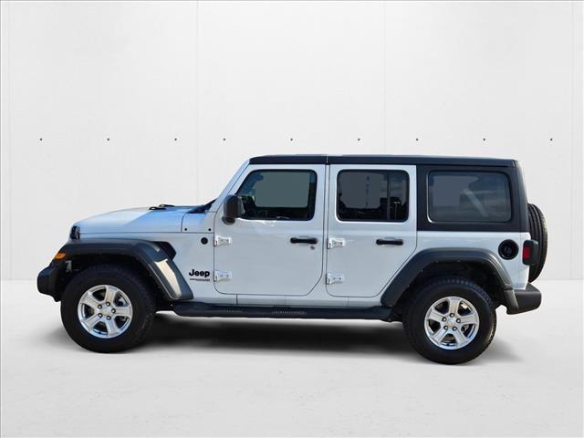 used 2022 Jeep Wrangler Unlimited car, priced at $28,492