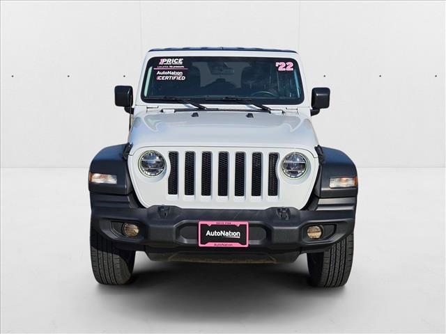 used 2022 Jeep Wrangler Unlimited car, priced at $28,492
