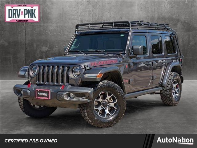 used 2021 Jeep Wrangler Unlimited car, priced at $39,592