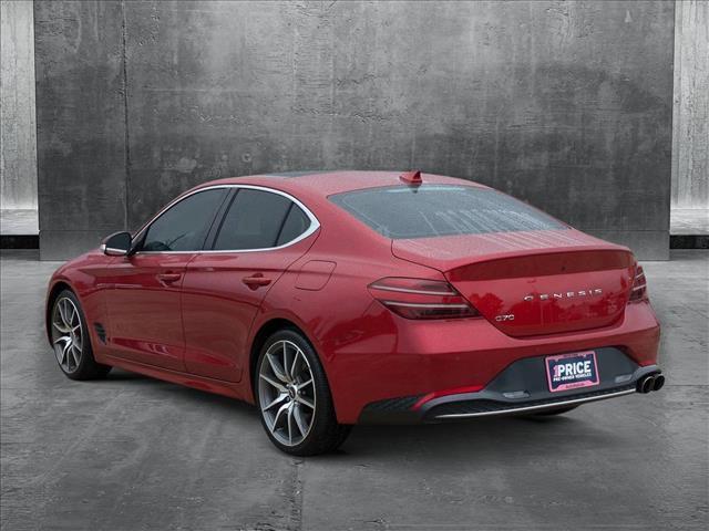 used 2022 Genesis G70 car, priced at $25,952