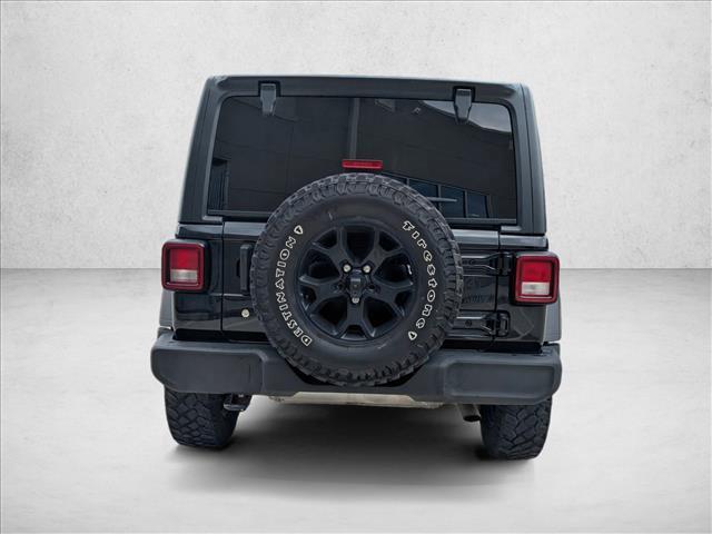 used 2020 Jeep Wrangler Unlimited car, priced at $26,992