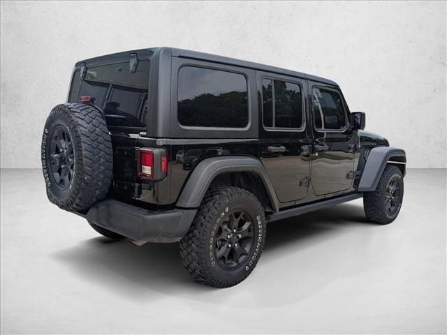 used 2020 Jeep Wrangler Unlimited car, priced at $26,992