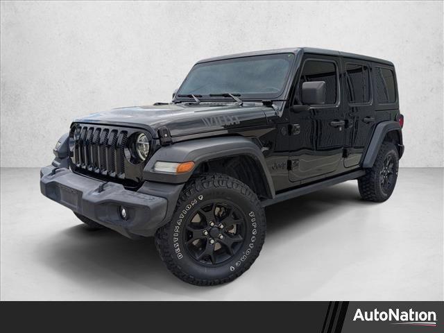 used 2020 Jeep Wrangler Unlimited car, priced at $26,992