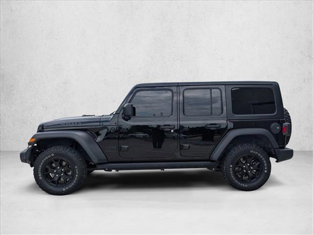 used 2020 Jeep Wrangler Unlimited car, priced at $26,992