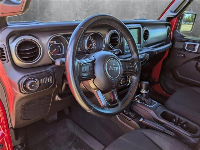 used 2021 Jeep Wrangler Unlimited car, priced at $28,656