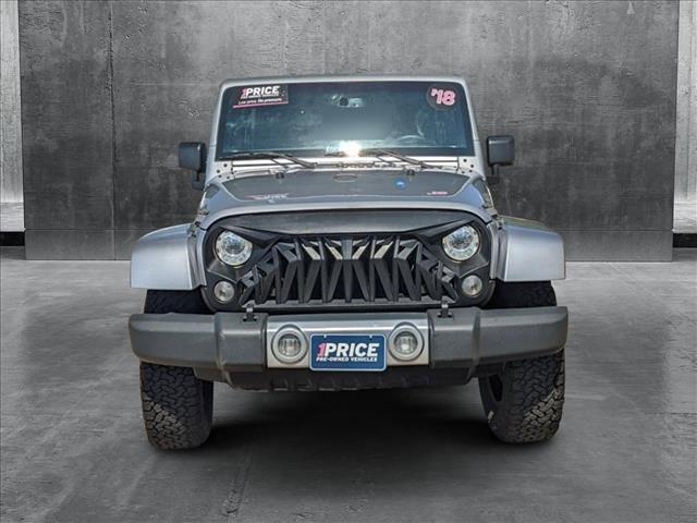 used 2018 Jeep Wrangler JK Unlimited car, priced at $23,869