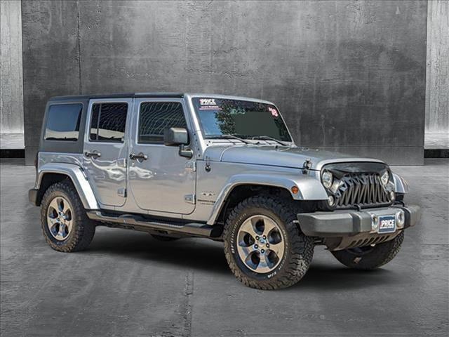 used 2018 Jeep Wrangler JK Unlimited car, priced at $23,869