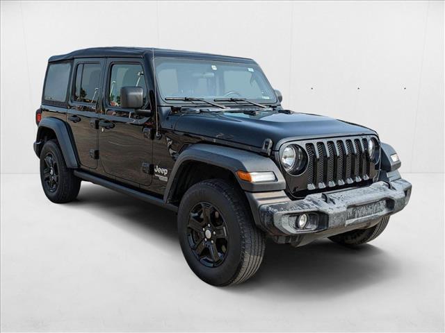 used 2020 Jeep Wrangler Unlimited car, priced at $23,993