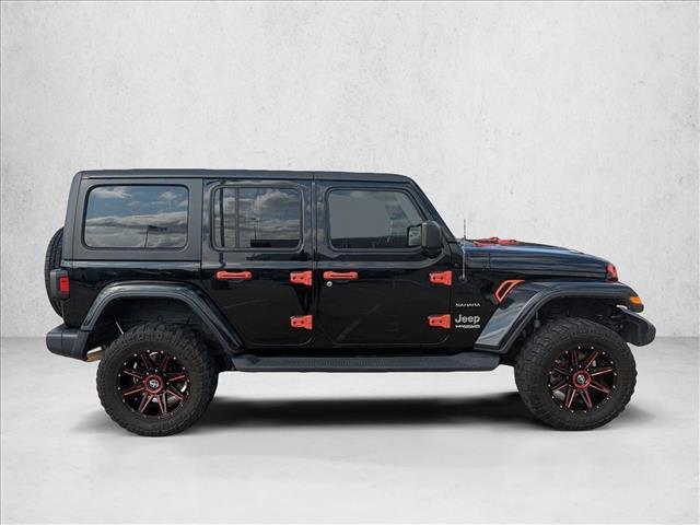 used 2021 Jeep Wrangler Unlimited car, priced at $25,991