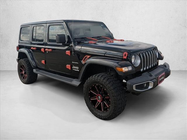 used 2021 Jeep Wrangler Unlimited car, priced at $25,991