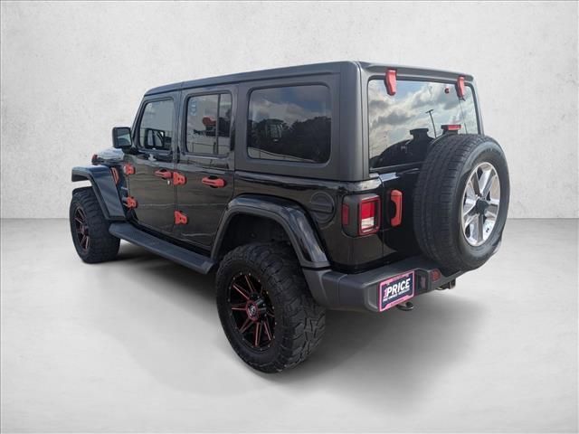 used 2021 Jeep Wrangler Unlimited car, priced at $25,991