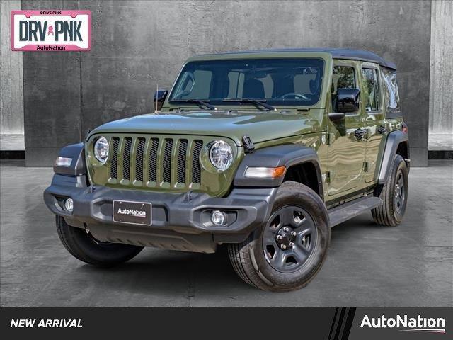 used 2021 Jeep Wrangler Unlimited car, priced at $30,635