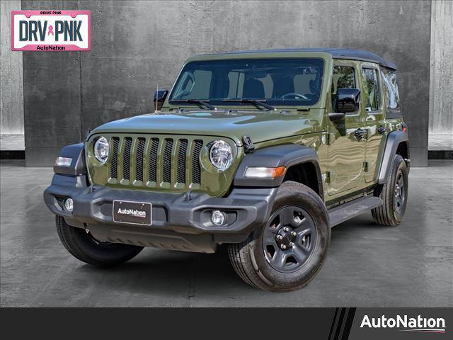 used 2021 Jeep Wrangler Unlimited car, priced at $25,952