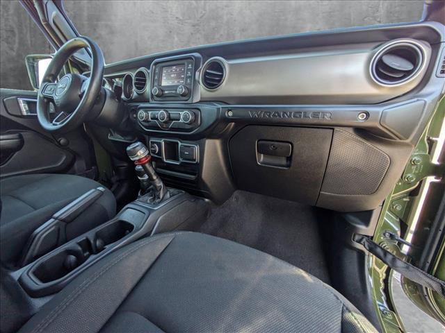 used 2021 Jeep Wrangler Unlimited car, priced at $25,952