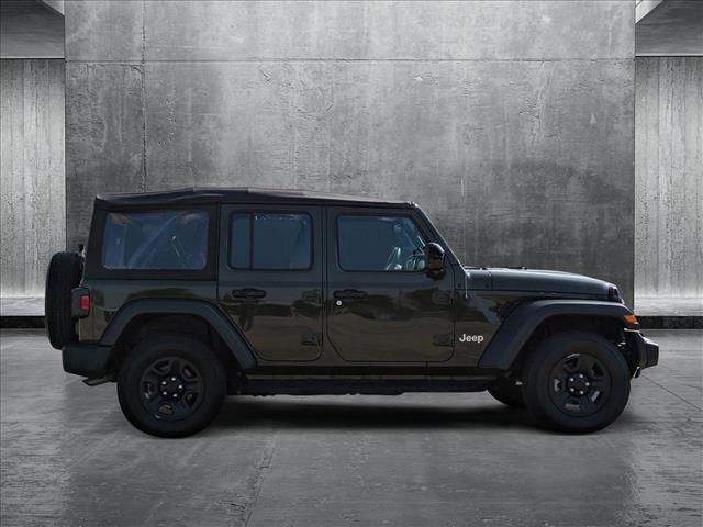 used 2021 Jeep Wrangler Unlimited car, priced at $30,635