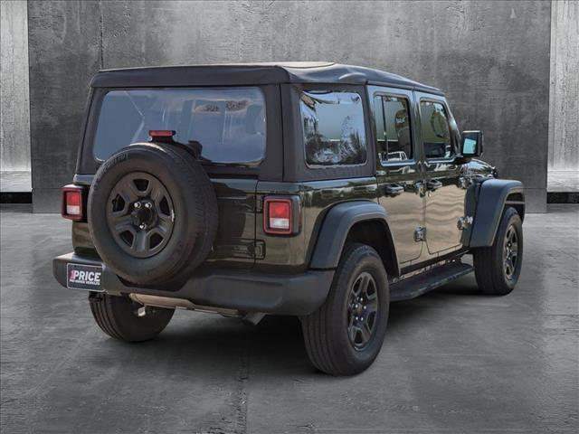 used 2021 Jeep Wrangler Unlimited car, priced at $25,952