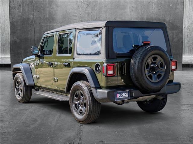 used 2021 Jeep Wrangler Unlimited car, priced at $25,952